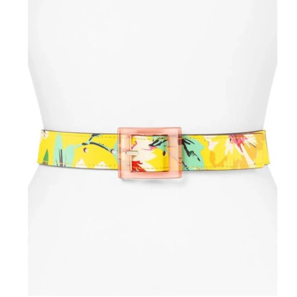 Kate Spade Reversible Printed Trouser Belt - Picture 2 of 12